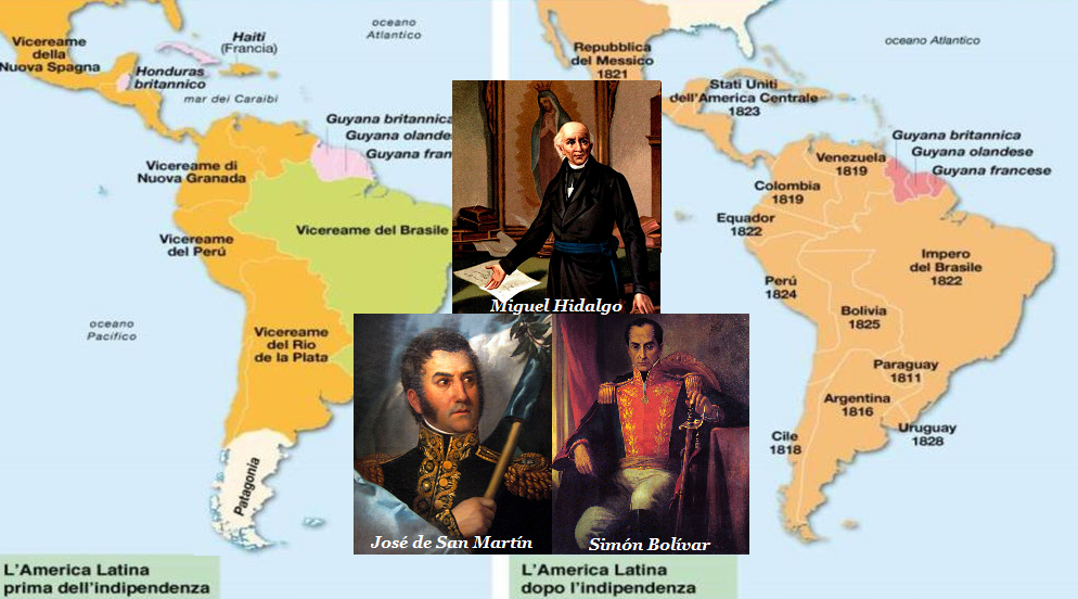 Lindipendenza frammentaria dellAmerica Latina
