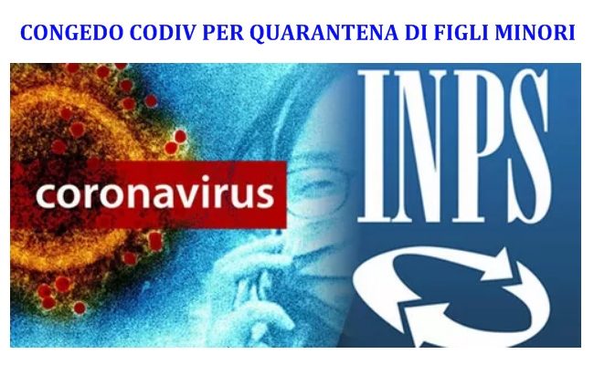 Congedo per figli IN QUARANTENA