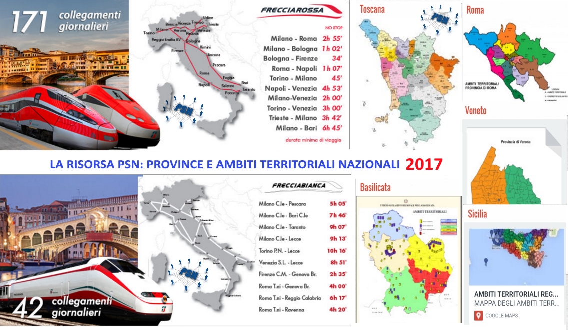 PSN Ambiti e province 2017