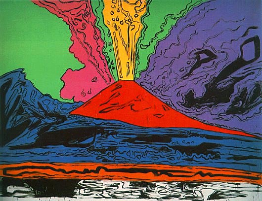 Andy Warhol Vesuvius 1985
