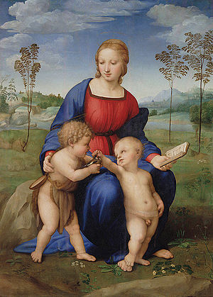 raffaello-Madonna del cardellino dopo il restauro